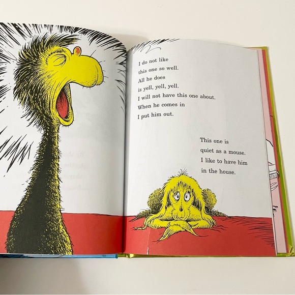 Dr Seuss One Fish Two Fish Red Fish Blue Fish Party Edition 50 Years Book - Picture 14 of 16